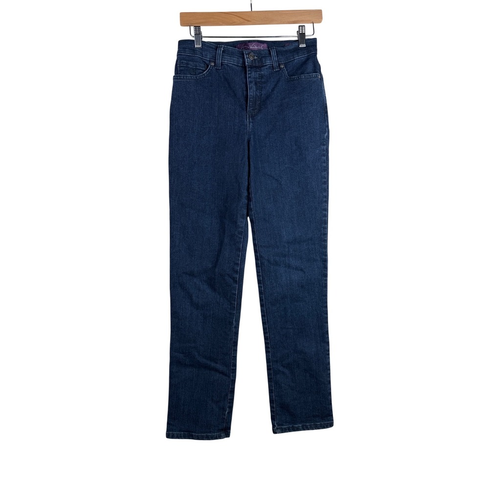 Gloria‎ Vanderbilt Amanda Straight Leg Jeans size 4 Blue